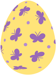 Egg Easter Painted Pattern Spot - Circle Png