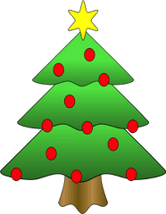 Christmas Tree Lights Png - Clipart Christmas Tree