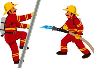 Firefighter Clipart Transparent - Firefighter Clipart Png