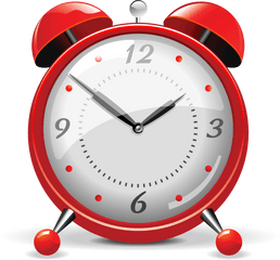 Free Alarm Clock Transparent Background - Alarm Clock Clipart Png