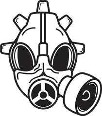 Underground Gaming - Gas Mask Png