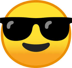 Sunglasses Emoji Meaning With Pictures From A To Z - Sunglass Emoji Transparent Background Png