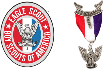 Eagle Scouts - Transparent Eagle Scout Badge Png