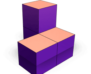 3d Tetris Png Image - Box