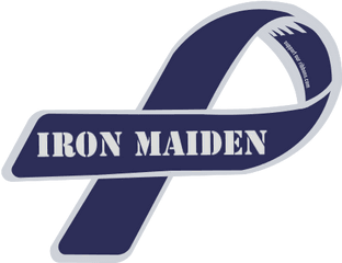 Iron Maiden - Custom Ribbon Us Army Png