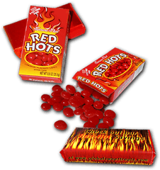 Hot Tamales Red Hots Cinnamon Candies - Hot Tamales And Red Hots Png