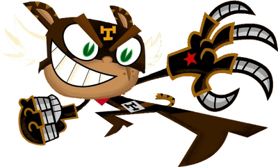 Transparent El Tigre Attacking Png Image