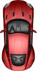 Top Down Car Png Clipart - Car Sprite Png