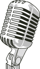 Radio Microphone Png - Mic Podcast Vector Png