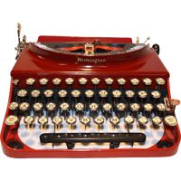 Antique Portable Typewriter Download Free Image - Free PNG