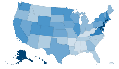 Household Income In The United States - Fertility Rate By State Png