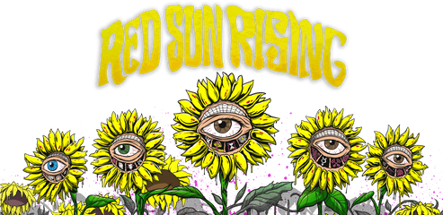 Red Sun Rising Thread Transparent Png - Red Sun Rising Band