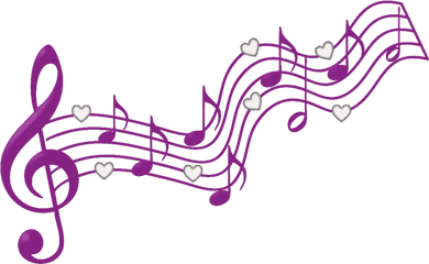 Download Music Notes Png By Yotoots - Holiday Recital Music Notes Silhouette Png