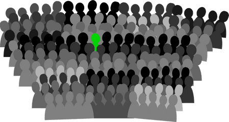 Group Clipart Crowd - Crowd Of People Clip Art Png