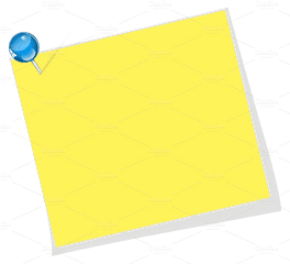 Sticky Note Png Download - Transparent Note Paper Png