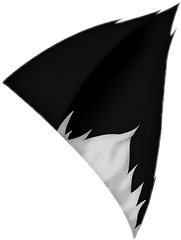 Cat Ears No Background Transparent Png - Black Cat Ears Png