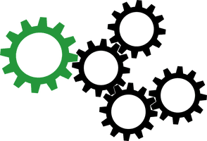 Picture Vector Gears PNG Free Photo