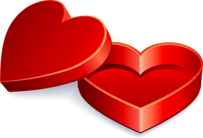 Box Heart Gift Free Download PNG HD
