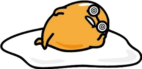 Telegram Sticker 35 From Collection Gudetama For Svikipiki - Png