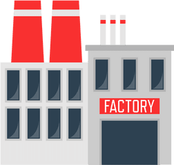 Factory Icon Png - Vector Factory Icon Png