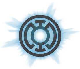 Blue Glow Mens Tall Fit T - Blue Lantern Corps Logo Png