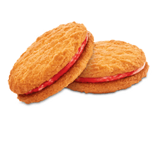 Strawberry Biscuit Cream Free Photo - Free PNG