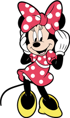 Mickey Mouse And Friends - Minnie Mouse Figpin Enamel Pin By Minnie Mouse Png