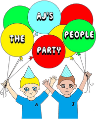 Aju0027s The Party People - Islington London Club Hub Cartoon Png