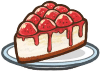 Strawberry Cheesecake - Kuchen Png