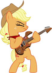 American Flag Applejack Artist - Country Cartoon My Little Friendship Is Magic Png