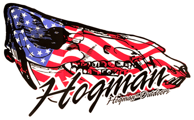 Die - Cut Skull American Flag Hogman Graphic Design Png