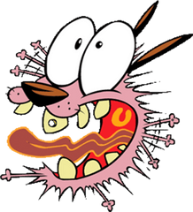 Courage The Cowardly Dog Phantomforsnapchat - Courage The Cowardly Dog Scared Png