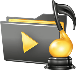 Folder Player - Video Songs Folder Icon Png