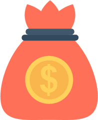 Free Icon - Money Bag Png