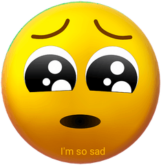 Dp Sad Emoji Image Hd Download - Sad Emoji Dp Hd Png