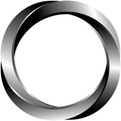 Transparent Metal Circle Png - Circle