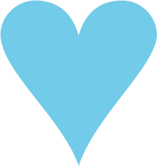 35 White Heart Clip A Image Clipart Clipartlook - Light Blue Heart No Background Png