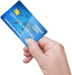 Credit Card Png - Credit Cards In Hand