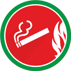 Cigarette Fire Smoke Smoking Tobacco Icon - Fire Png