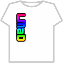 Rainbow Lmao Transparent Background - Active Shirt Png