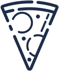 Pizza Slice Stroke - Transparent Png U0026 Svg Vector File Desenho Fatia De Pizza