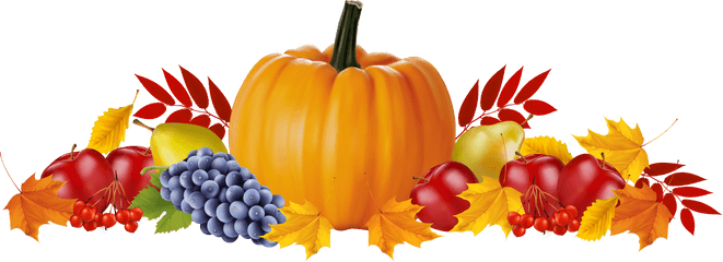 Pumpkin Clipart Autumn Transparent Free For - Closed For Thanksgiving From Business Png