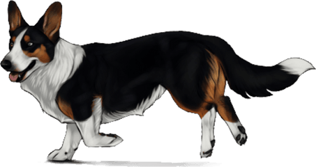 Welsh Corgi Transparent Png Clipart - Png Of Cardigan Welsh Corgi