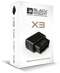 X3 - The Most Simple Gps Tracker For Cars Black Knight Blackknight X3 Png