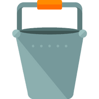 Vector Bucket HQ Image Free - Free PNG