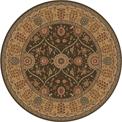 Round20rug Images - Round Carpet Top View Png