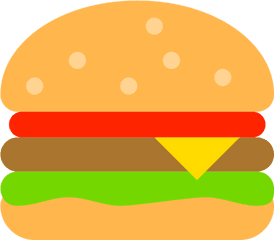 Food Hamburger Free Icon Of Colocons - Hamburger Symbol Png