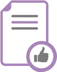 Services - Purple Reference Icon For Resume Png