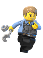 Begins City Toy Lego Wii Figurine The - Free PNG