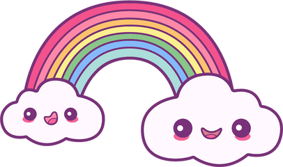 Nuvem Arco Ãris - Arco Iris Unicornio Png